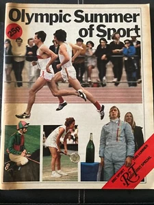 Radio Times OLYMPIC SUMMER OF SPORT 1972 special issue F1 cricket tennis golf - Imagen 1 de 6