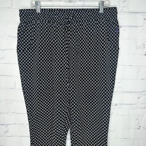 Coldwater Creek Größe Petite XL schwarz-weiße Hose - Bild 1 von 6