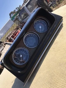 RARE Austin Marina 70s complete instrument cluster with bezel Smiths speedometer - Picture 1 of 12