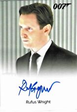 2017 Rittenhouse James Bond Archives Final Edition Rufus Wright autograph agent