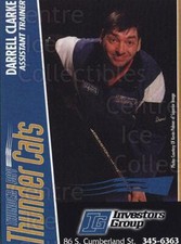1998-99 Thunder Bay Thunder Cats #19 Darrell Clarke