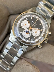 Zenith El Primero Chronomaster 38 mm Triple Cal 03.3400.3610/39.M3200 2024 NEW - Picture 1 of 5
