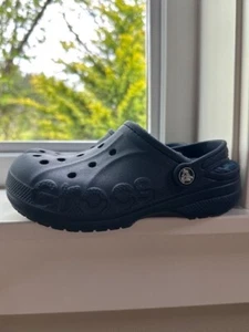 Crocs Classic gefütterte Clogs Schuhe navy Kinder Größe C 2 - Bild 1 von 3