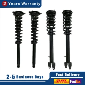 4Pcs Front Rear Shock Absorbers Coil Spring Struts For Tesla Model S 85D 2011-16 - Foto 1 di 8