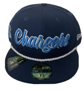 LA Chargers 2019 New Era 59fifty Official Cap New RRP £49.99 - Picture 1 of 6