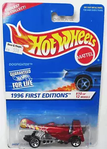 Hot Wheels DOGFIGHTER 1996 First Editions #10 sp5 Wheels MOC 149153029 - Picture 1 of 2