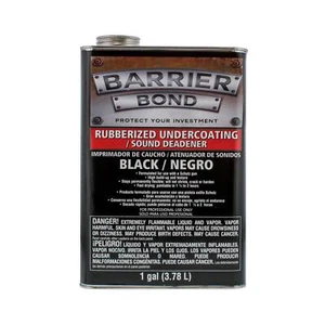 Barrier Bond Auto Body Rubberized Undercoating/Sound Deadener - Black - Gallon - Picture 1 of 1