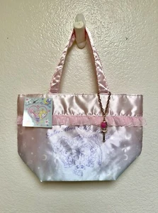 Toei Animation Sanrio Sailor Moon x My Melody Pink Mini Hand Bag 2018 BLEMISHED - Picture 1 of 7