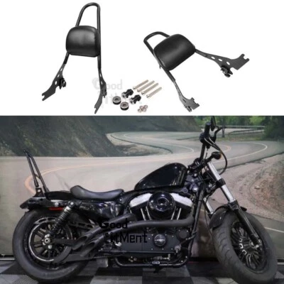 Detachable Passenger Sissy Bar Backrest For Harley Sportster Forty Eight XL1200X - Imagem 1 de 4