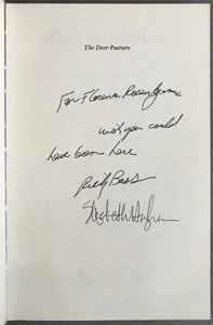 INSCRIBED/First Edition   Rick Bass   The Deer Pasture   TAMU Press   1985 - Picture 1 of 12