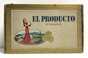 Caja de cigarros El Producto roma clase E permiso C 11 Penna vintage - Imagen 1 de 6
