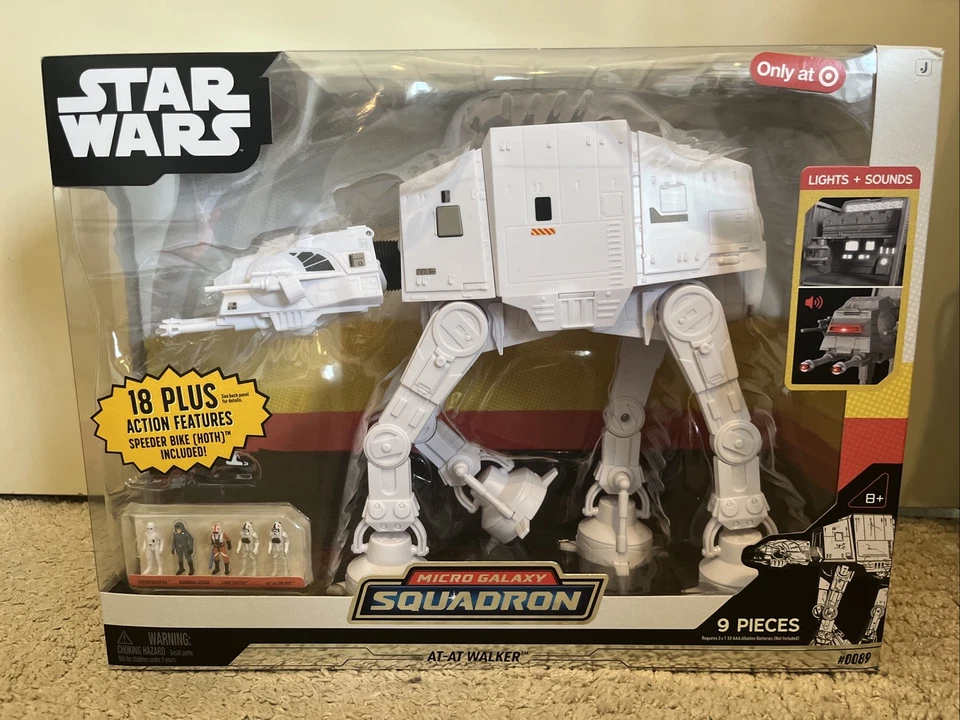 Star Wars Micro Galaxy Squadron Target Retro AT-AT Jazwares 2025 IN HAND