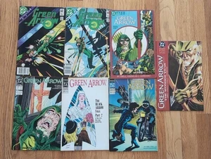 Lot Of 7 GREEN ARROW Comics 3 4 (1983) 4 17 36 52 (1988-1991) 2 (1993) - Picture 1 of 5