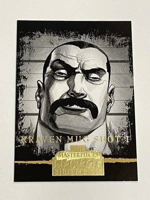 2008 Upper Deck Marvel Masterpieces 3 #80 - Kraven Mug Shot 1 - Image 1 of 2