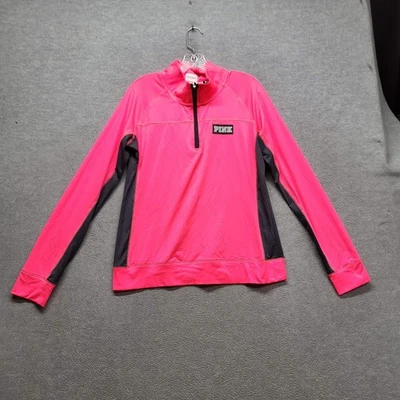 Victoria's Secret ROSA Mujer Sudadera L Logo Ultimate Activewear Foto 1 de 4