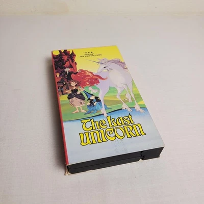 Vintage The Last Unicorn VHS 1982 ITC J2 Communications NTSC Rated G Animation - Image 1 of 4