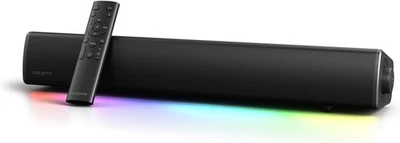 CREATIVE Sound Blaster GS5 RGB Gaming Soundbar with SuperWide technology, Power - Image 1 of 4