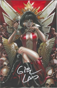 Vampirella #2 1:25 Greg Land Incentive Virgin cover Signed W/ COA 2025 - Picture 1 of 1