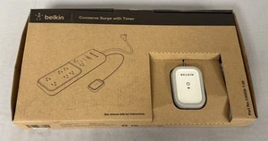 BELKIN CNS08-T-06 CONSERVE SURGE WITH TIMER AND WIRED REMOTE - Photo 1/6