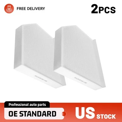 2pcs Cabin Air Filters for Audi A4 2009-2016 A5 Quattro Q5 S5 SQ5 Porsche Macan - Image 1 of 4