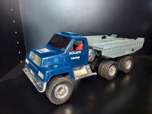Máscara Goliat 1987 vintage semirremolque transportador Kenner incompleto - Imagen 1 de 11