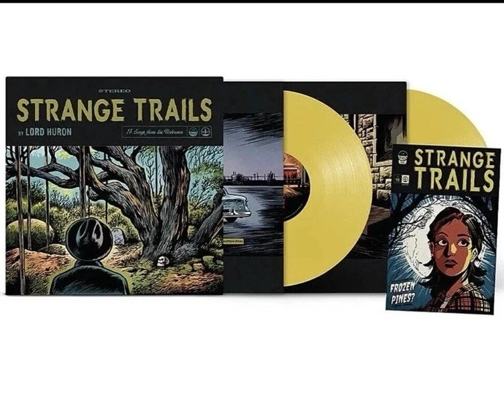 Lord Huron ‎– Long Lost - Vinyl  Yellow Anniversary Colour & Comic -Mint - Image 1 of 2