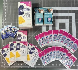 Woolite Bundle 20 Travel Packs Laundry Detergent + 5 At Home Dry Cleaning Packs - Imagen 1 de 5