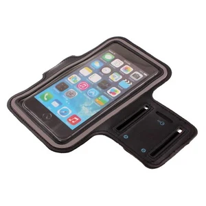 For Motorola Moto G Stylus Power Sports Running Armband Black Gym Workout Case - Afbeelding 1 van 6