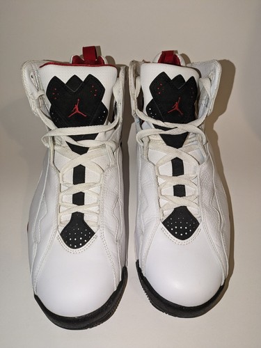 Jordan True Flight bianco rosso varsity nero 11 5 (342964 161)