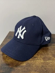 NEW New Era Wool Blend NEW YORK YANKEES Hat/Cap Strapback, OSFM Blue - Picture 1 of 7