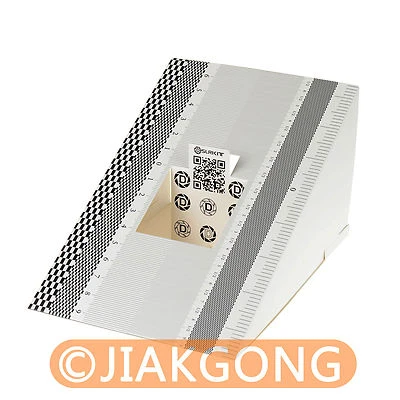 1PCS Lens Focus Calibration Alignment AF Micro Adjustment Ruler Folding Card - Image 1 of 4