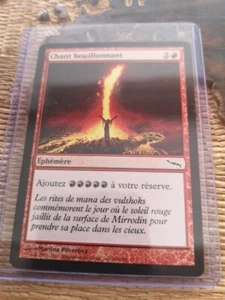 Gesang sprudelnde Karte Magic The Gathering 1993 2003 Französisch 104/306 - Bild 1 von 4