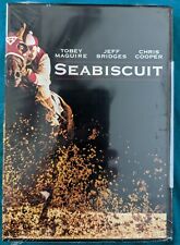 Seabiscuit Movie DVD Tobey Maguire Jeff Bridges Chris Cooper Brand New