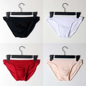 Low Waist Bikini Panties made of Ice Silk Sexy and Breathable Underwear - Picture 1 of 8