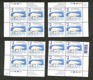 1998 Canada Scott#1690 - Matched Set Plate Blocks - MNH - Picture 1 of 1