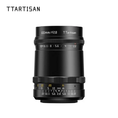 TTartisan 100mm F2.8 Bubble Bokeh Full Frame Lens for Leica-M M42 Mount Cameras - Image 1 of 4