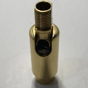 3- New Adjustable Brass Lamp Swivel, Bend To 90 Degrees, 360 Degree Rotation - Picture 1 of 7