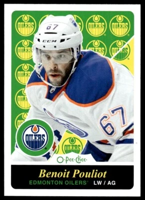 2015-16 O-Pee-Chee Retro Benoit Pouliot Edmonton Oilers #439 R173 - Image 1 of 2