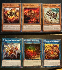 6x Krawler Karten (1x Super Rare, 5x Common) - YuGiOh - Bild 1 von 7
