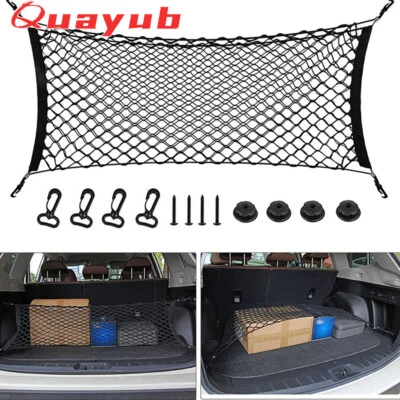 Red de carga de malla estilo sobre maletero trasero 49,21"x15,74" para Honda Accord 2005-12 Foto 1 de 4