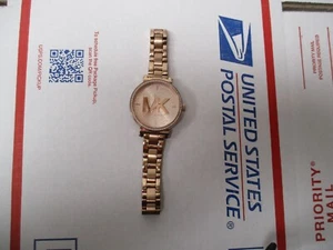 NEW MICHAEL KORS WOMEN'S SOFIE ROSE GOLD STAINLESS WATCH MK4335 FREE SHIPPING - Picture 1 of 8