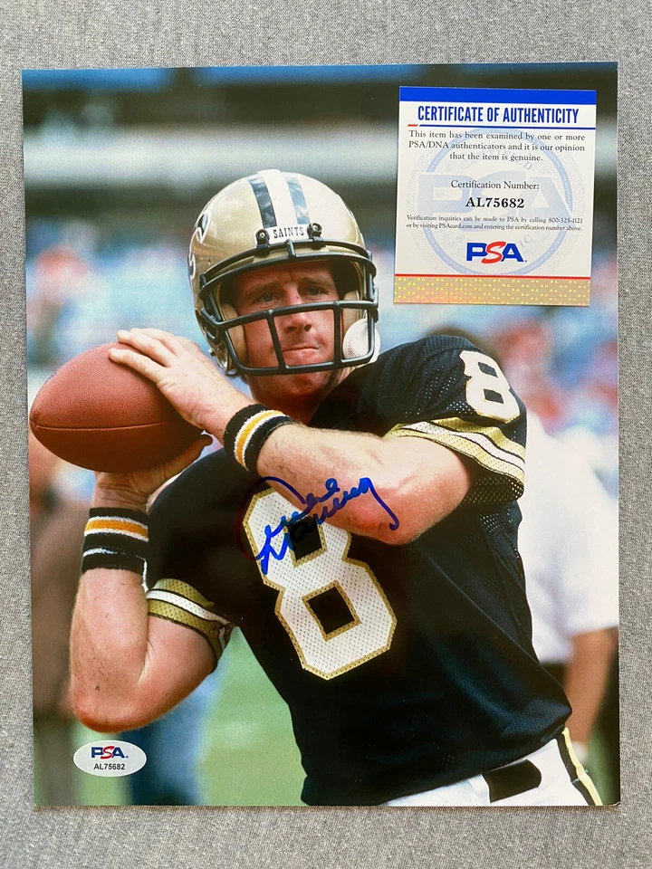 NEW ORLEANS SAINTS- ARCHIE MANNING AUTOGRAPH 8x10 ACTION PHOTO PSA/DNA AL75682 - Image 1 of 1
