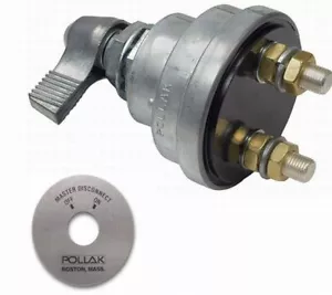 Pollak 51-902 51-302 Battery Master Disconnect Kill Switch 180 Amps ON OFF a - Picture 1 of 2