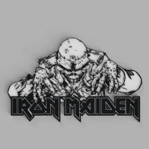 Iron maiden wall decor logo - Picture 1 of 1