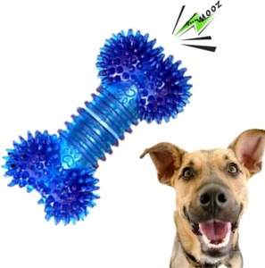 Dog Chew Toy - for Aggressive Chew, Relieves Anxiety & Stress (Blue, Bone) - Picture 1 of 9
