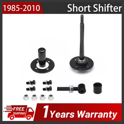 Adjustable Short Shifter Throw Shifter for 85-2010 BMW E30 E36 E46 325e 2-Door - Image 1 of 4