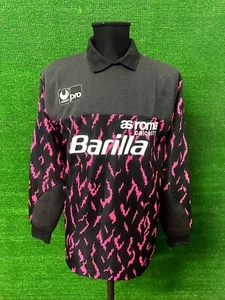 Maglia Portiere 1 ROMA CALCETTO Uhlsport Goalkeeper Vintage Match Worn Shirt - Foto 1 di 4