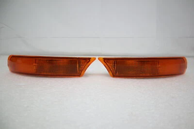 Lámpara intermitente de parachoques delantero de cristal ámbar para Subaru Impreza-GC8-GF8~RX~WRX Foto 1 de 4