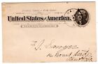 Ray NY (Genesee 1891-03) Postal Card 1895 to Buffalo NY
