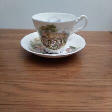 Allyn Nelson Collection Fine Bone China Made in England Cottage Cup & Saucer